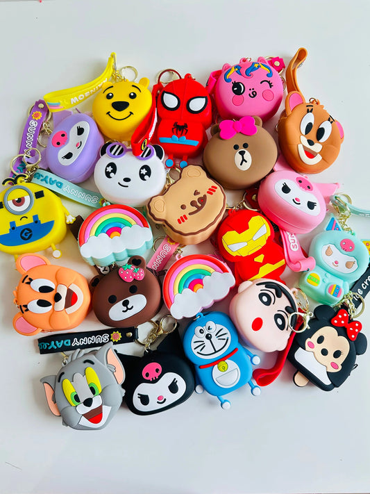Cute Kawaii Coin pouches cartoon characters