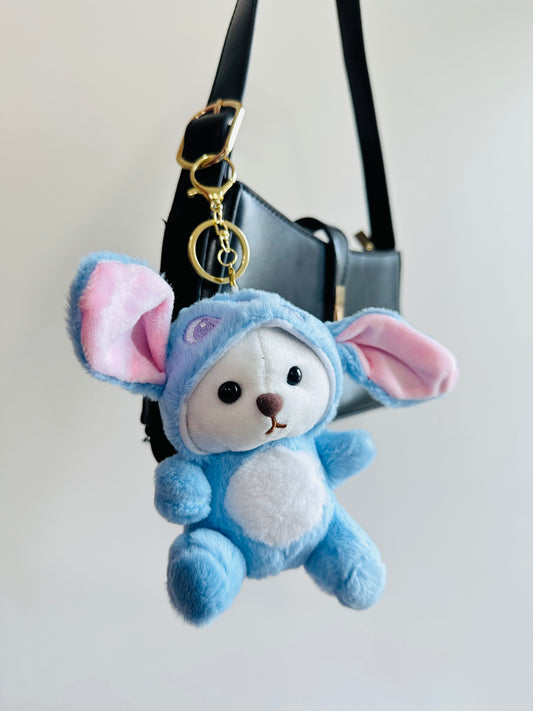 Stitch bear kuromii plushy keychain