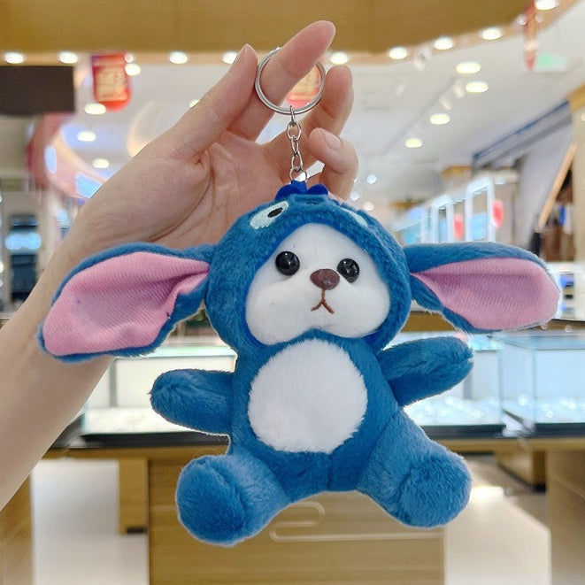 Stitch bear kuromii plushy keychain