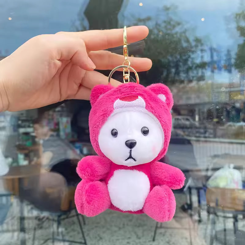 Stitch bear kuromii plushy keychain