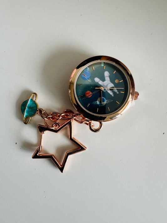 Pocket Watch Keychain