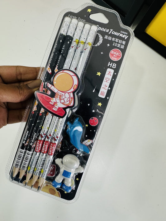 Little Tree Pencil Set With Eraser