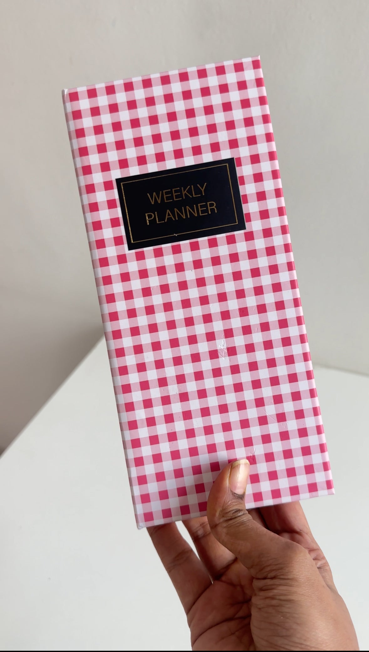 Aesthetic Weekly Planner Book