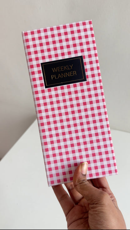 Aesthetic Weekly Planner Book