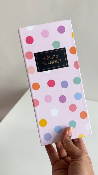 Aesthetic Weekly Planner Book