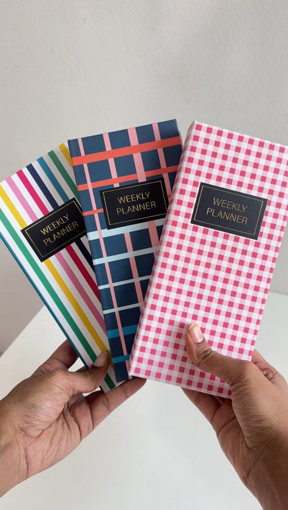 Aesthetic Weekly Planner Book