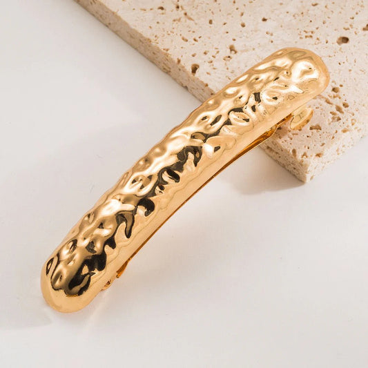 Bar metal hair clip