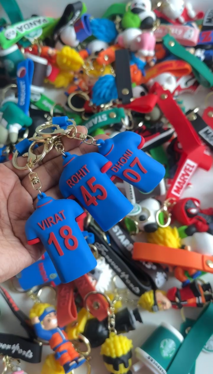 Indian Cricket Jersy Keychain
