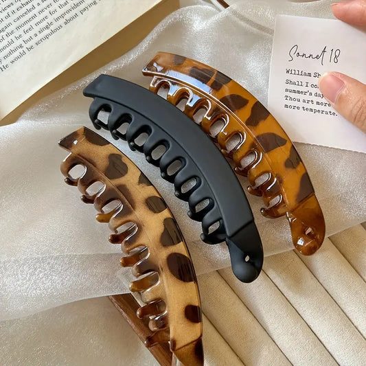 Jumbo Hair Clip Banana
