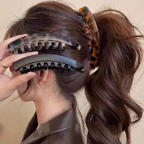 Jumbo Hair Clip Banana