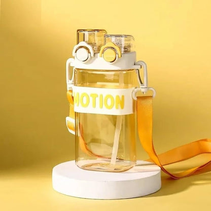 Motion dual mouth sipper bottle