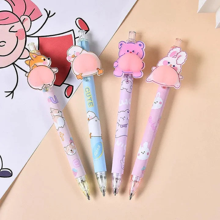 Kawaii Animal Squishy Butt Mechanical Pencil