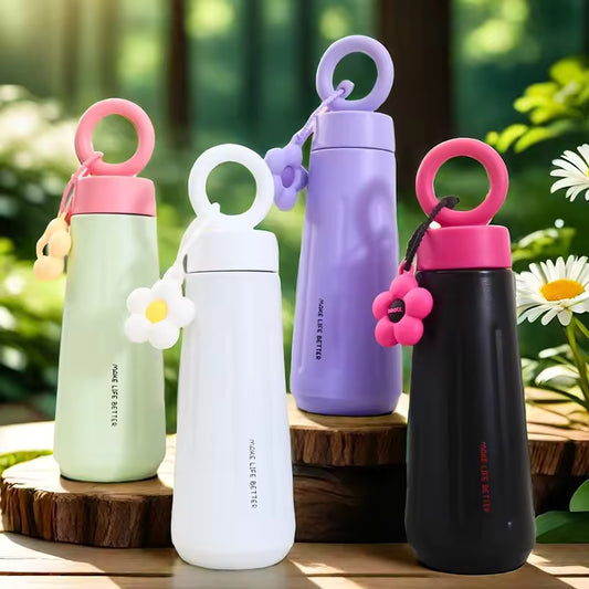 Flower Insulated Bottle - 500 ML