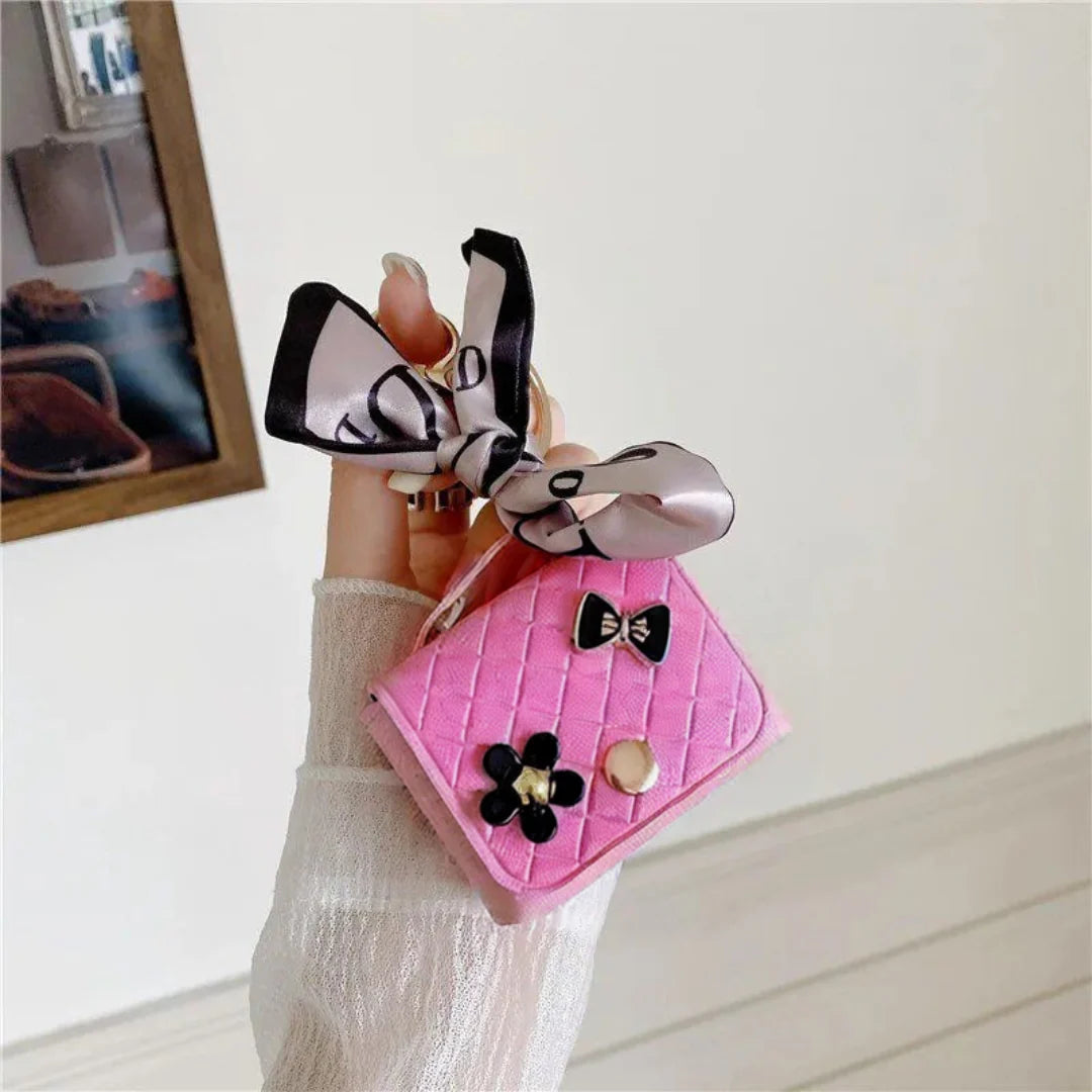 Mini Purse Coin Pouch Keychain