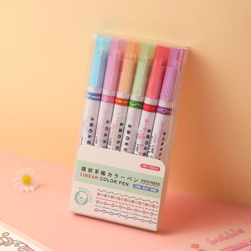 Dual Head Roller Design Pen