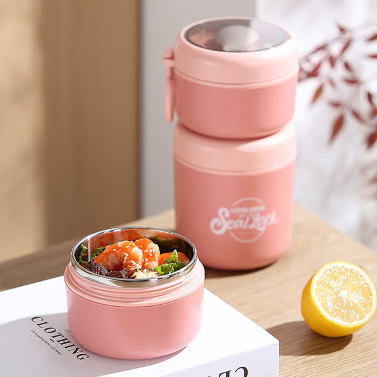 Double decker cutie 2 layer lunch box