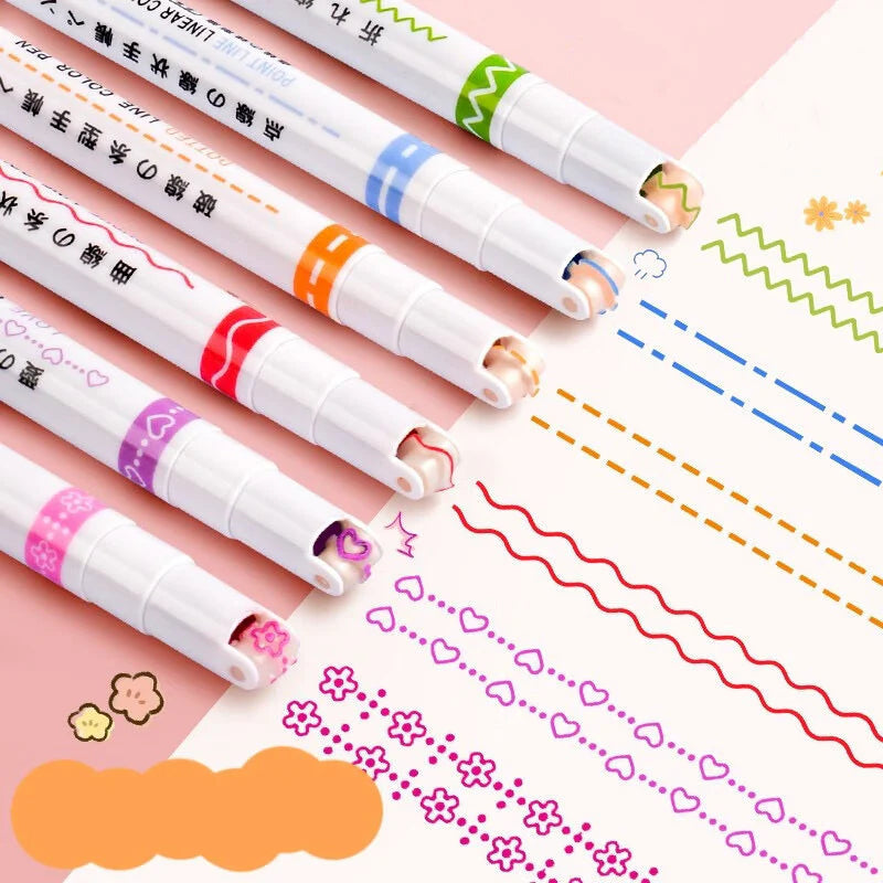 Dual Head Roller Design Pen