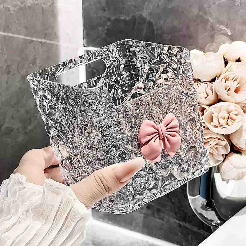 Cute Bow Wall Mounted Storage Box