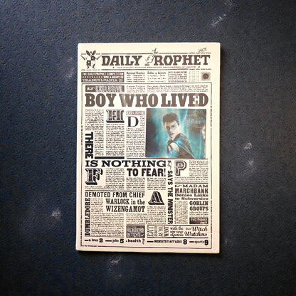 Harry Potter News paper edition 3d diary