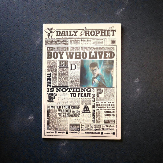 Harry Potter News paper edition 3d diary
