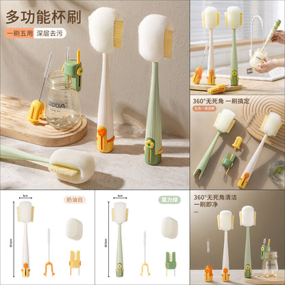 Bottle Cleaner Brush - 5 in 1