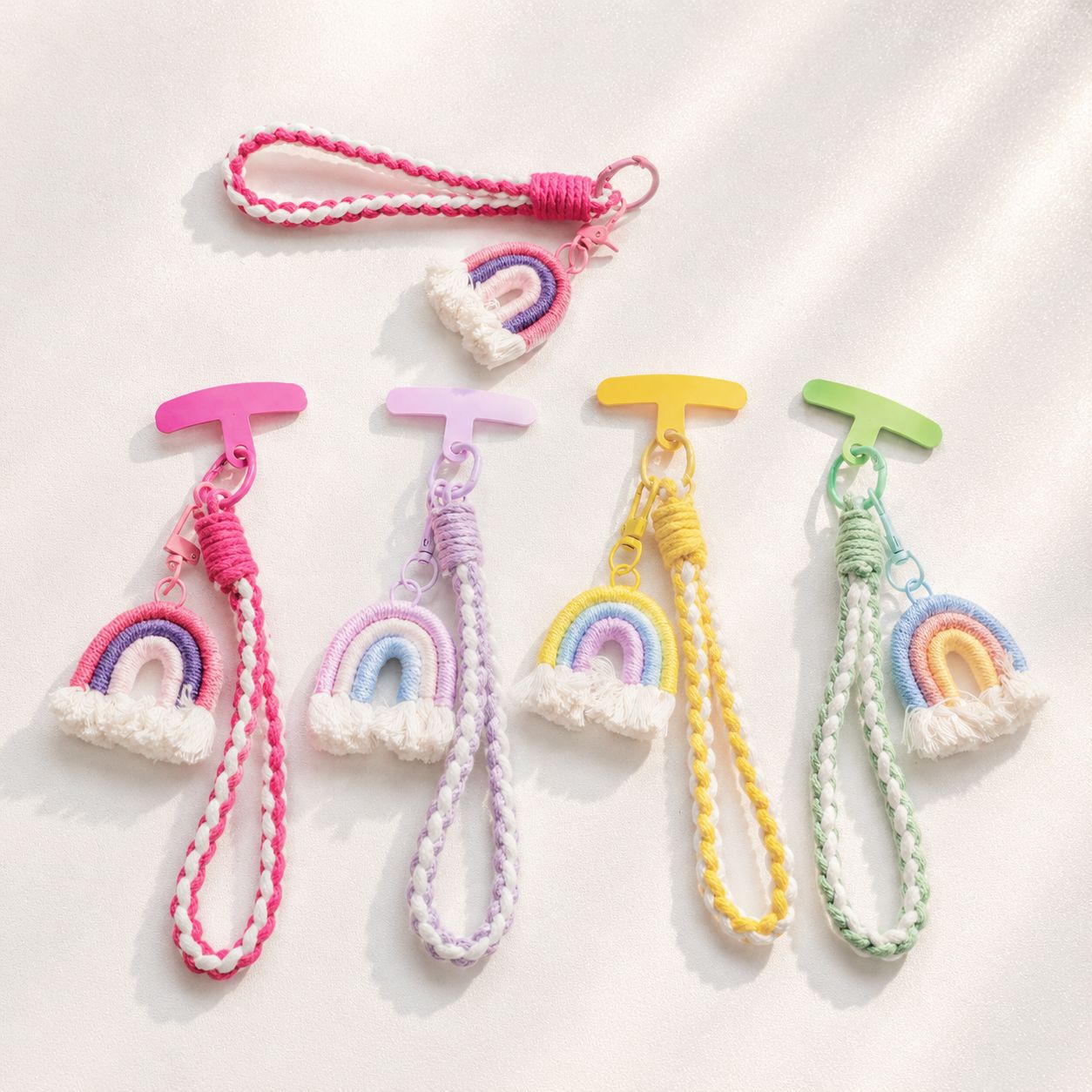 Rainbow Phone Bag Charm