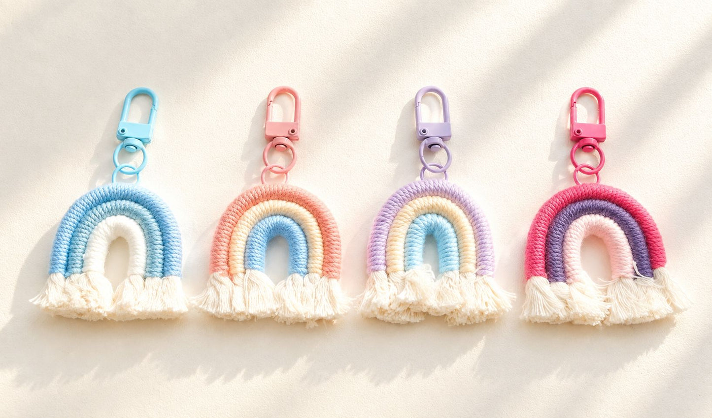 Mini Rainbow Bag Charm