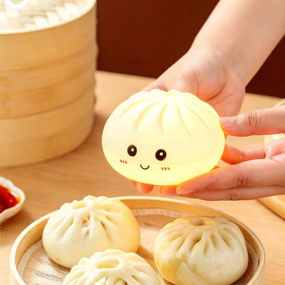 Cute Dumpling Silicon Touch Lamp