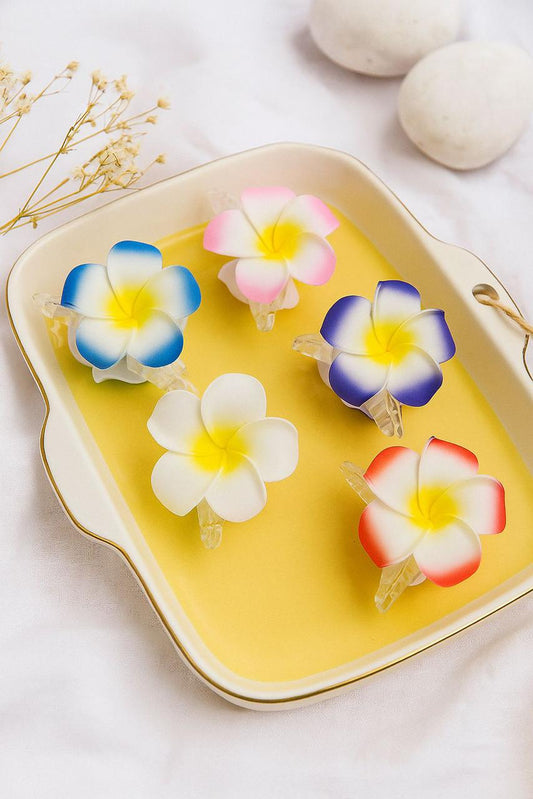 Hawaii Flower Hair Claw Clip