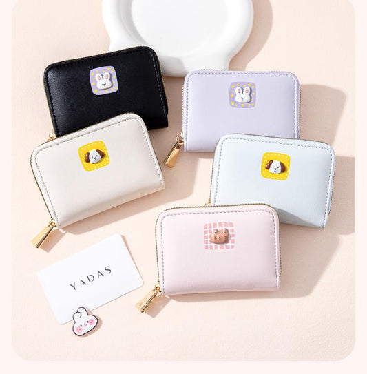 Pastel Kawaii Cute money and Card Holder