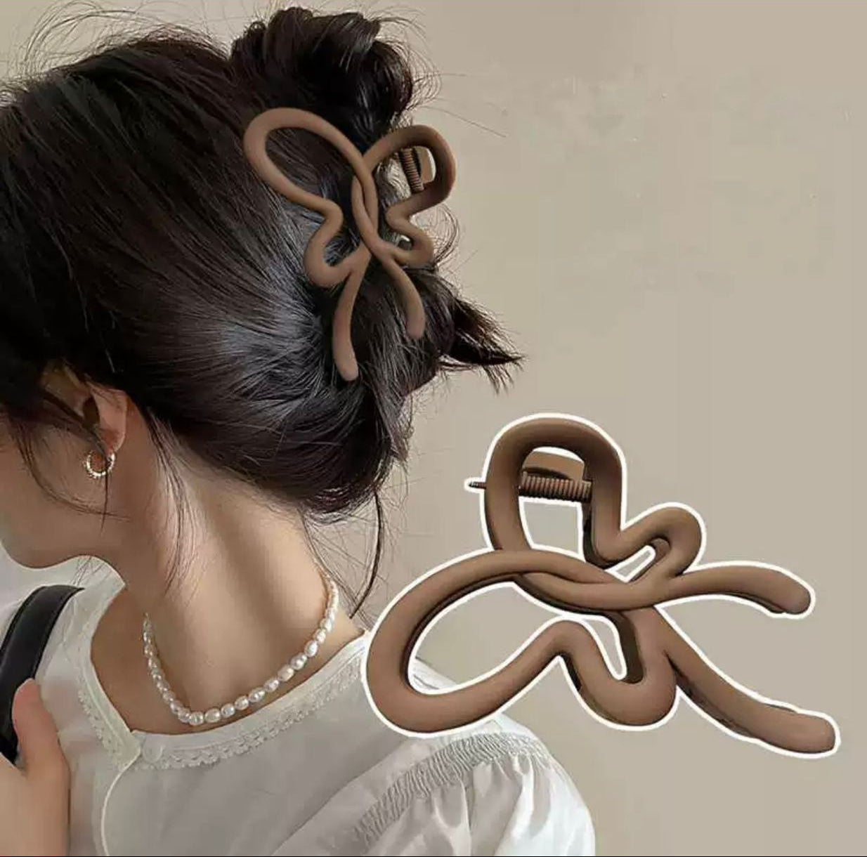 Butterfly Pintresty Hair Claw Clip