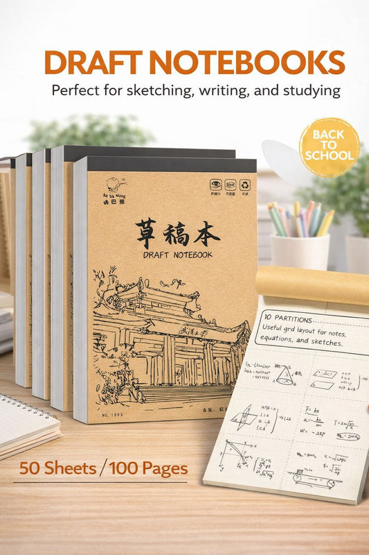 Draft note book with sections -100 pages