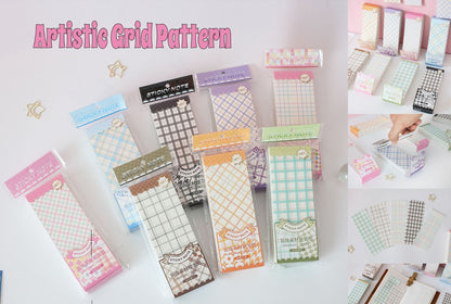 Plaid Checks Sticky Notes