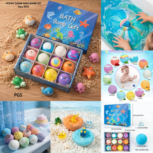 Bath Bomb with surprise toy inside