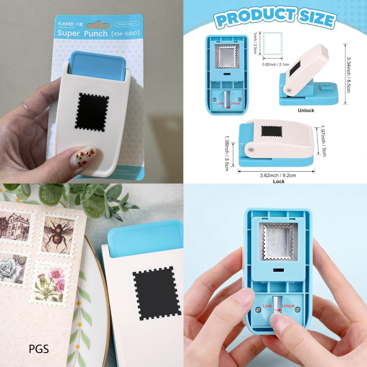Stamp punch craft machine / corner punch machine