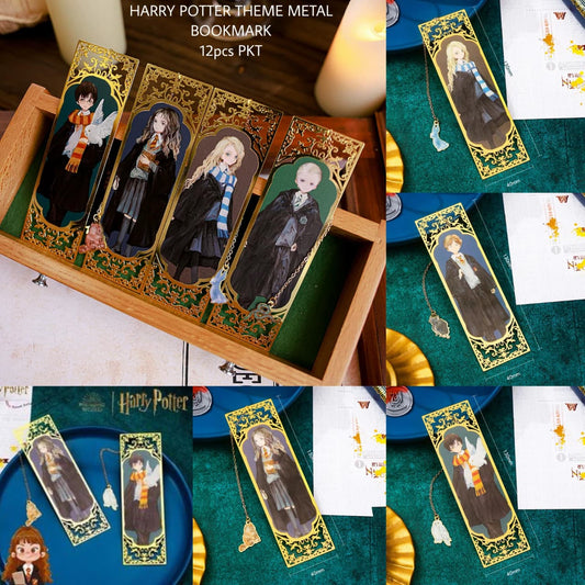 Harry Potter Bookmark with metal charm