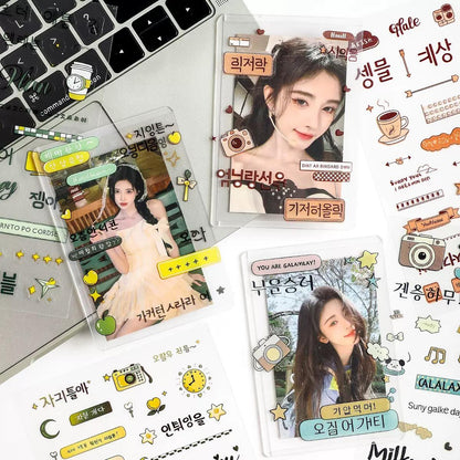 Cute Planner Sticker Sheet - 6 Pcs
