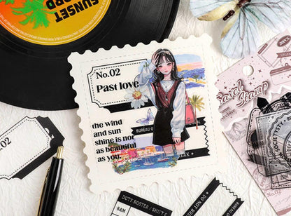 Vintage Frames Journaling Sticker - 30 Pcs