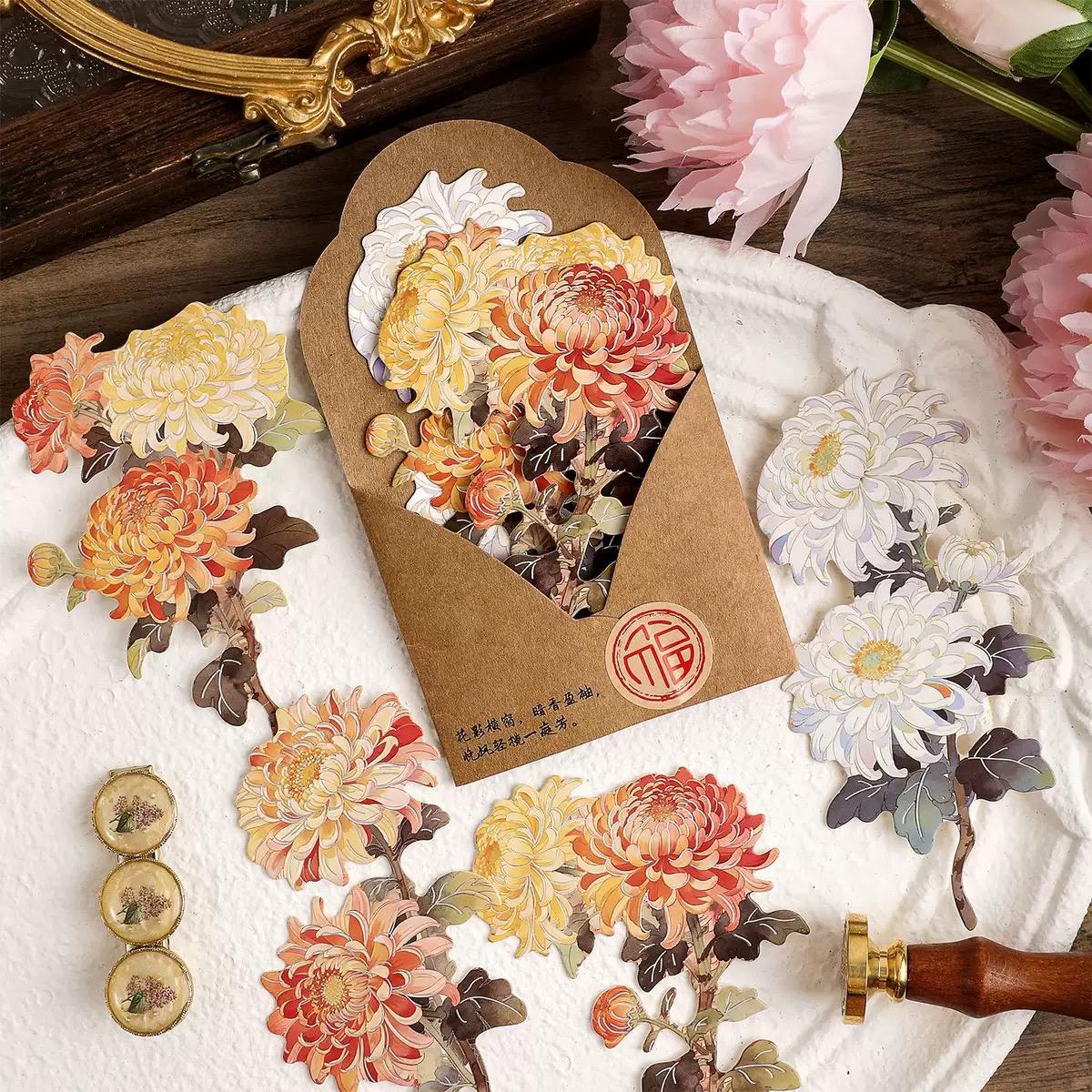 Flower Bouquet Journaling Sticker Cut Out