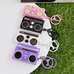 Tape Recorder Keychain