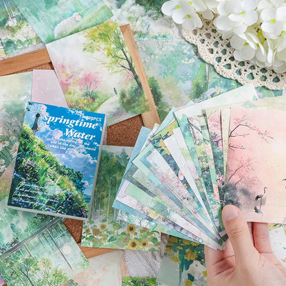 Seasons Journaling Paper Book - 200 Pcs
