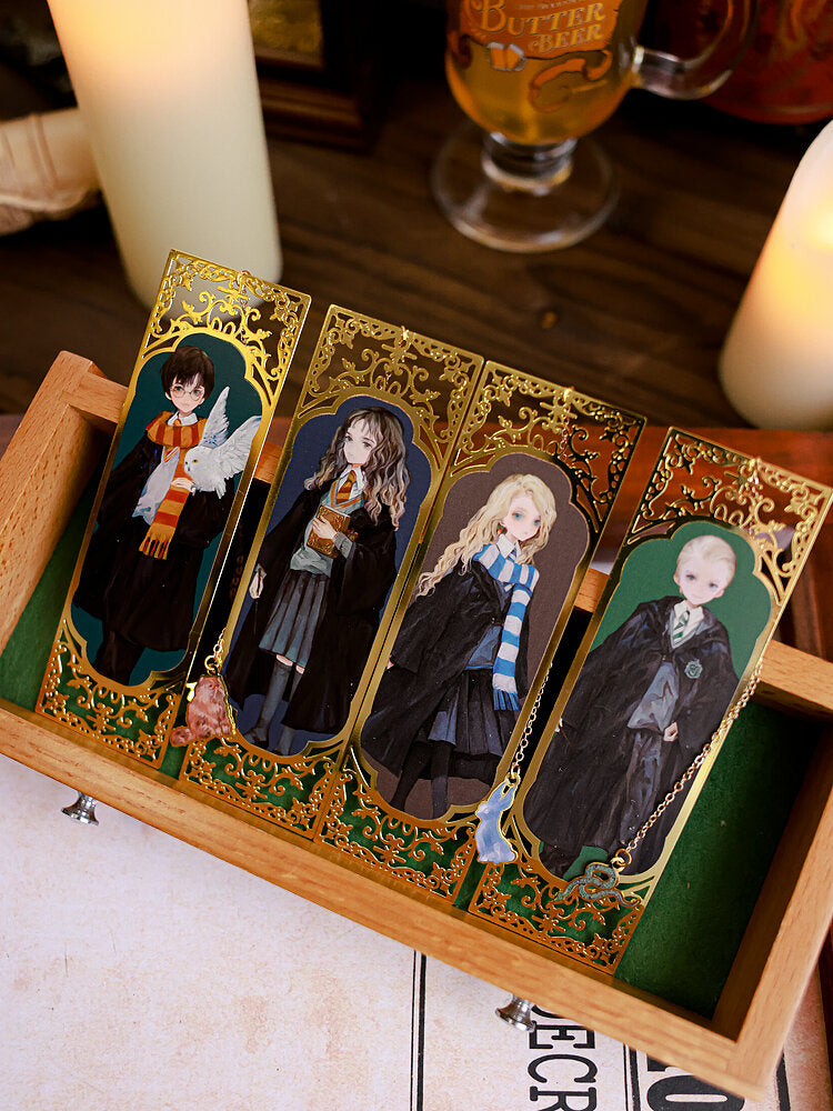 Harry Potter Bookmark with metal charm