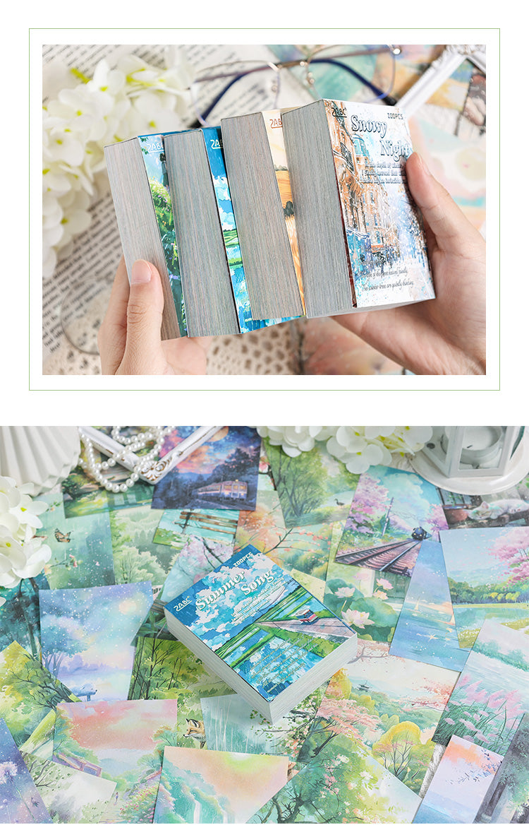 Seasons Journaling Paper Book - 200 Pcs
