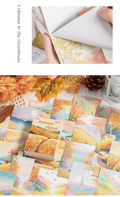 Seasons Journaling Paper Book - 200 Pcs