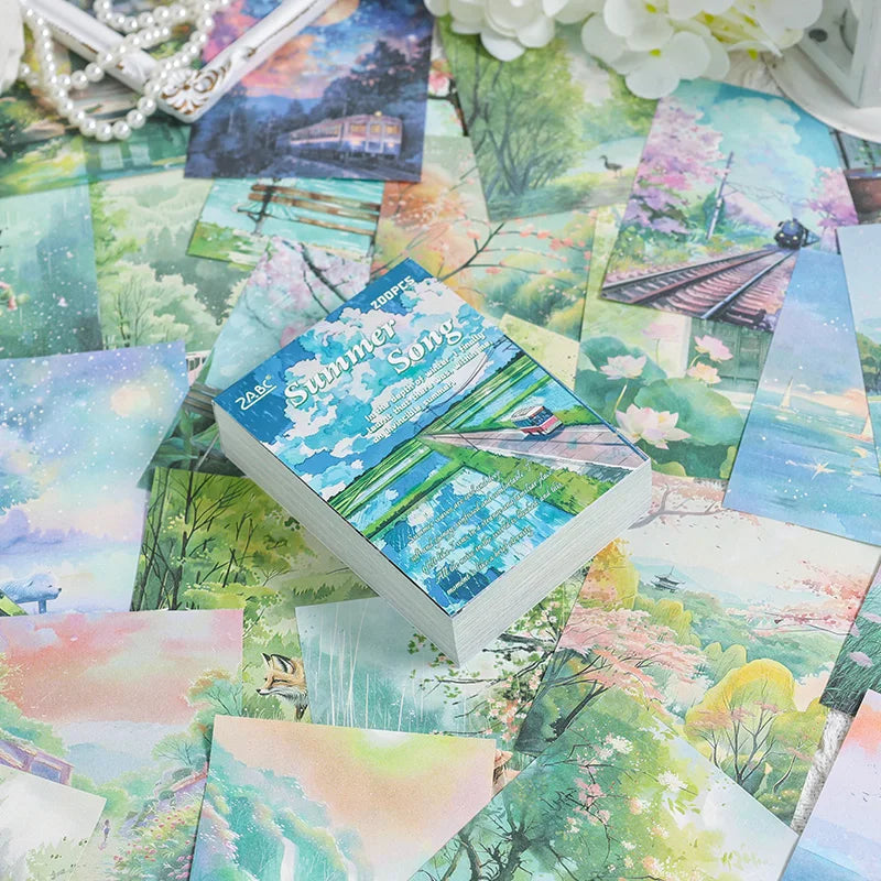 Seasons Journaling Paper Book - 200 Pcs