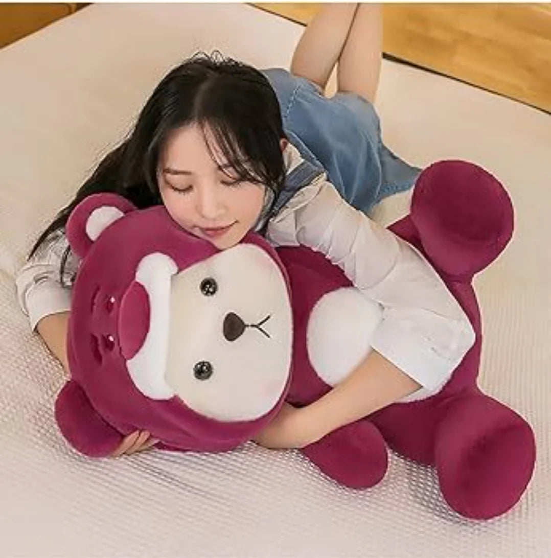 Pink bear Hoodie plushy soft toy