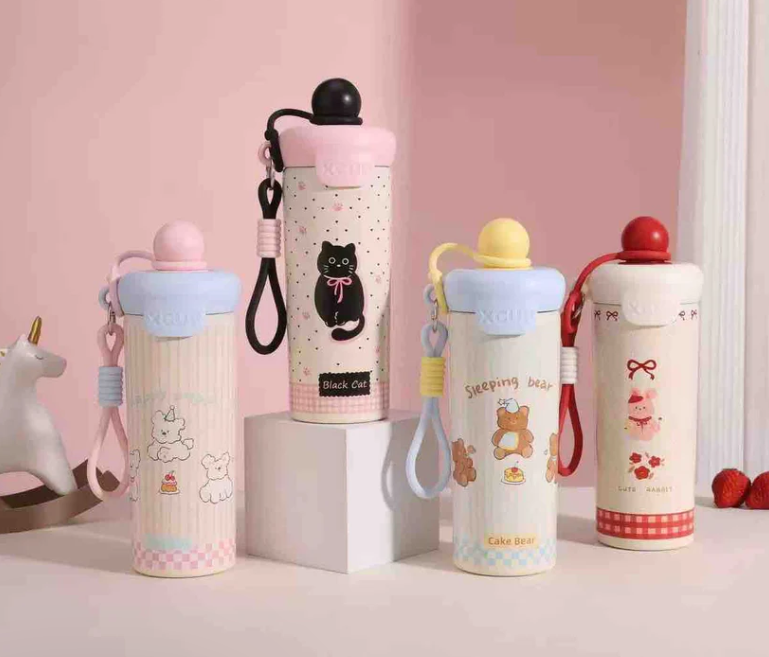 Cute Kawaii Sipper Bottle