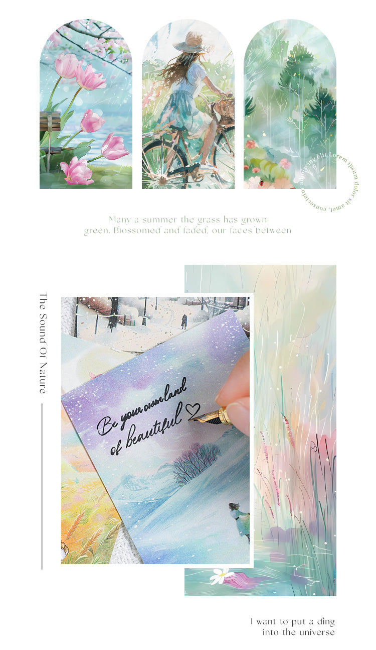 Seasons Journaling Paper Book - 200 Pcs