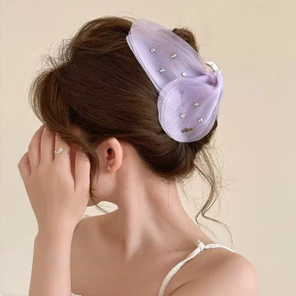 Stone Fairy Butterfly Kawaii Hair Claw Clip