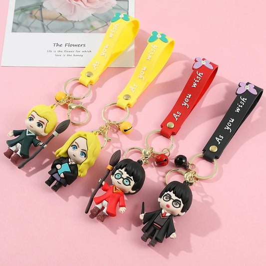 Harry potter silicon keychain